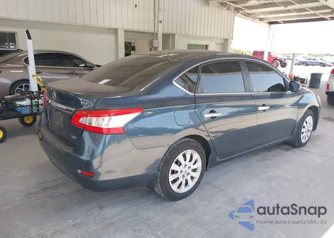 2013 Nissan Sentra Sv из США, поврежденный, VIN 3N1AB7AP8DL642108